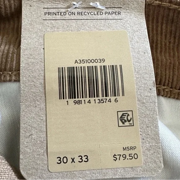 Levi's Women's '94 Baggy Corduroy Pants 30x33 - Picture 7 of 7